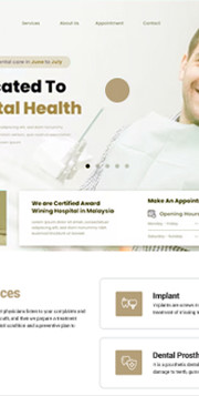 More Dentistry Website Templates